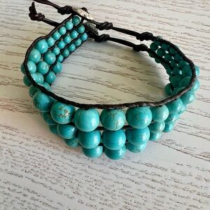Turquoise Beaded Bracelet
